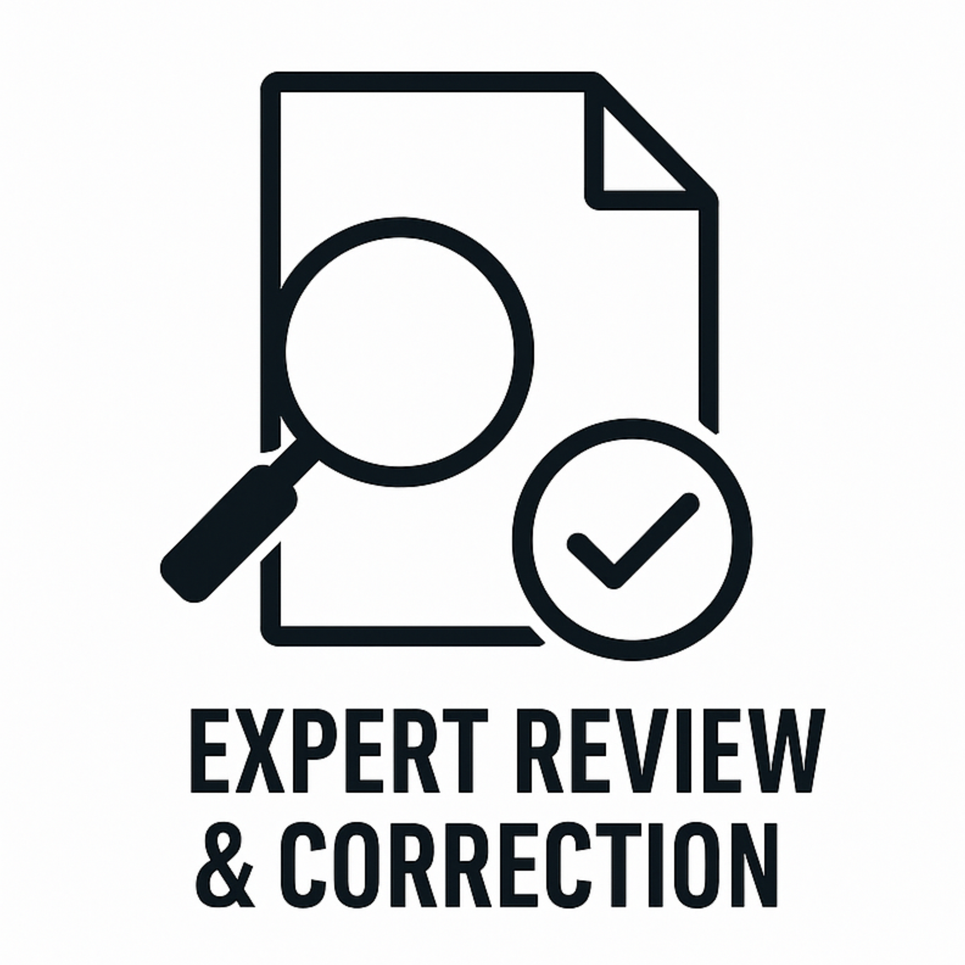 Expert Review & Correction (Click for more information)